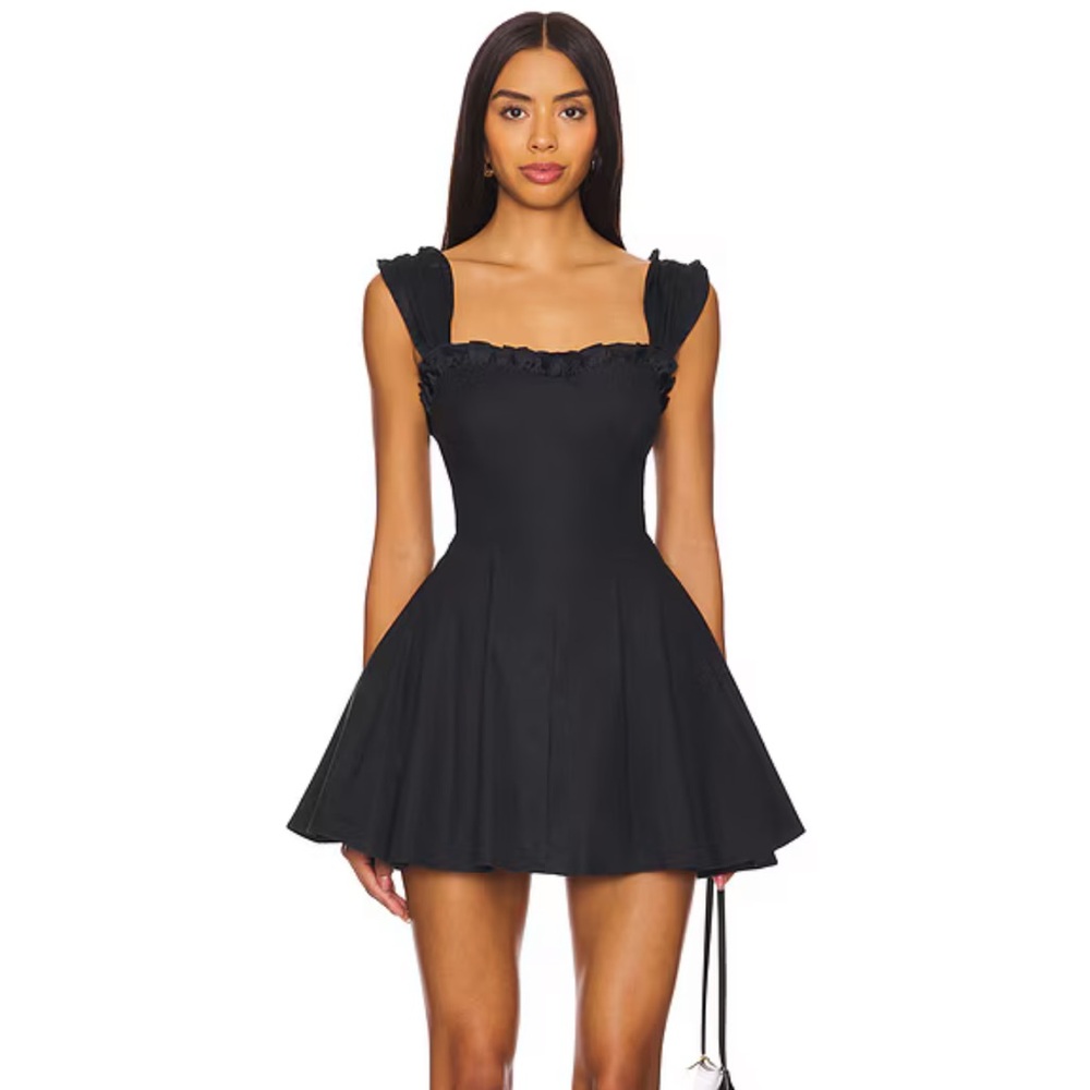 Free People Black Mini Dress
